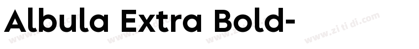 Albula Extra Bold字体转换 Albula Extra Bold字体转换